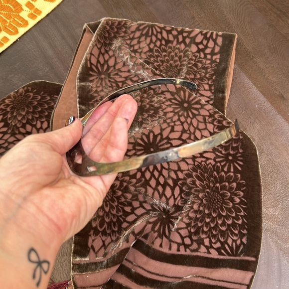 Sterling Silver Cut Out Choker Collar Necklace - Picture 9 of 14